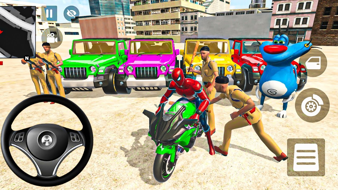 ❄️ Indian Thift Auto Android Game 🐝 Superhero Batman 💡Lightning_McQueen🔥Purchase All Car 🏎️ Bike 🏍️