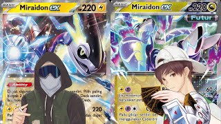 [Pokemon TCG Handcam Collab] Miraidon ex VS Miraidon ex [Futur] with Rooper