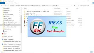 Flash Content in PowerPoint after 2020 - Part 2 - Extracting SWF files from PPTX and playing them screenshot 3