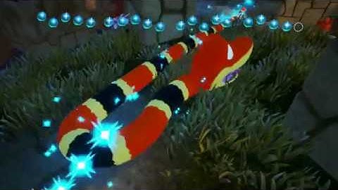 Snake Pass! Level 12 - Roasted Ruin Walkthrough All Collectibles/Coins (Nintendo Switch)