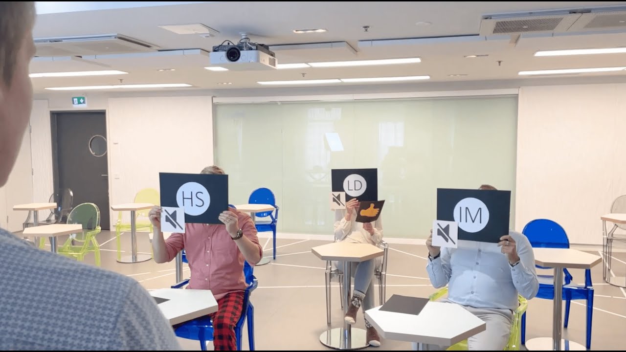 A virtual meeting in real life #1