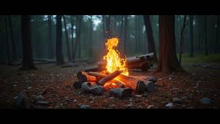 Relax • Unwind • Feel the Warmth | Campfire Ambience & Relaxing Nature Sounds #EmberEchoes
