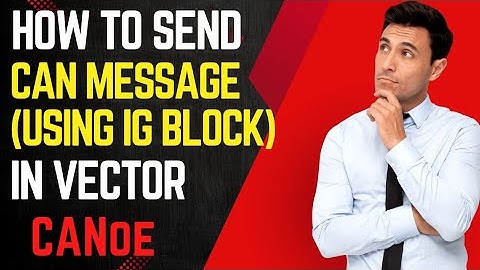 🤔How to send CAN message in vector CANoe 🤔 #canoe #automotive #howto #infotainment #canapé