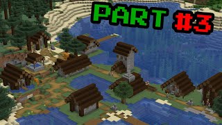 Minecraft survival Let's Play #3 - Plno nových dedín [SK Adventures]