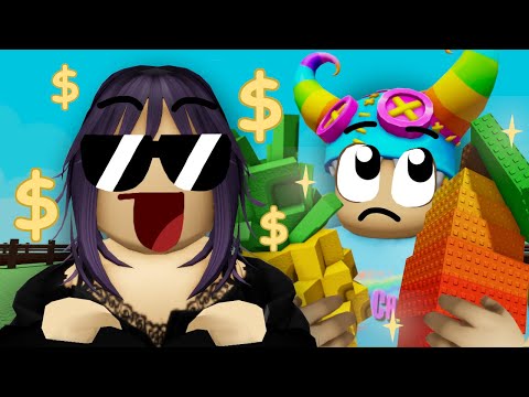 Exploiting my RICH FRIEND in Grow a Garden...