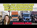 FMCSA Just Announced New Rule To Be Enforced In All States For Truck Drivers CDL To Be Revoked