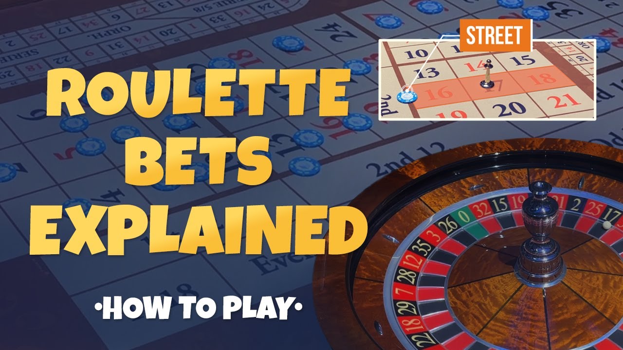 Roulette bets explained tutorial how to place wagers & payouts YouTube