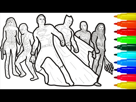 justice-league-war-coloring-pages