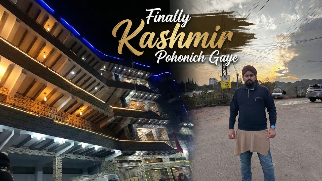 Finally Reached Kashmir 🌄 | Long Journey & Health Issue | Real Travel Vlog