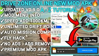 🔥[TUTORIAL!!]🔥🚀 Drive Zone Online Mod APK 0.9.0 - Unlimited Money 😱  Cars Unlocked Terbaru 2024 screenshot 3