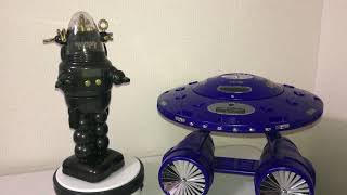 Time For Rest 22Robby The Robot Shooting Alarm Clock Figureミスターロビー シューティングロボ クロック 目覚まし時計