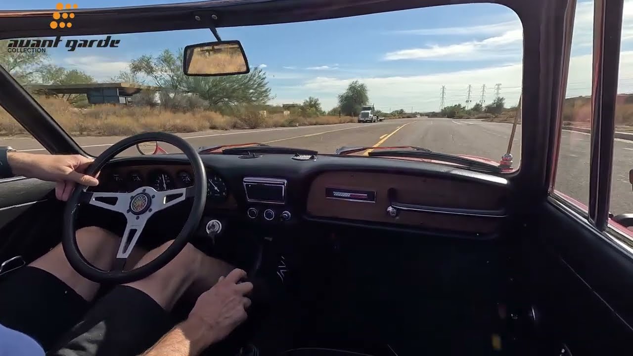 1967 Fiat-Abarth 1000 OT Spider Drive Video