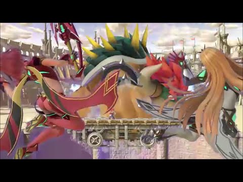 スマブラSP　大発見！背中向きの手前やられ smash bros  screen ko