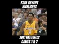 Kobe Bryant Points Compilation: 2001 NBA Finals (Games 1 &amp; 2) #shorts #kobebryant #nba