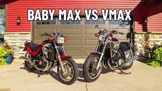 The Yamaha Max VS The Baby Vmax (Fazer) | Head To Head