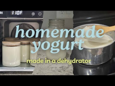 How to Make Yogurt in a Dehydrator Nourish and Heal