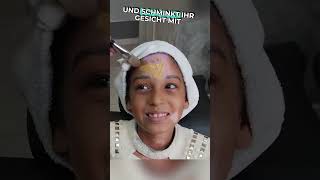 Makeover für ein hübsches Mädchen, das Vitilgo hatte 😍