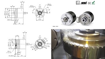 MS4110/360AV2-6-2L1 Encoder/Bộ mã hóa tốc độ vòng quay LIKA(Italy)