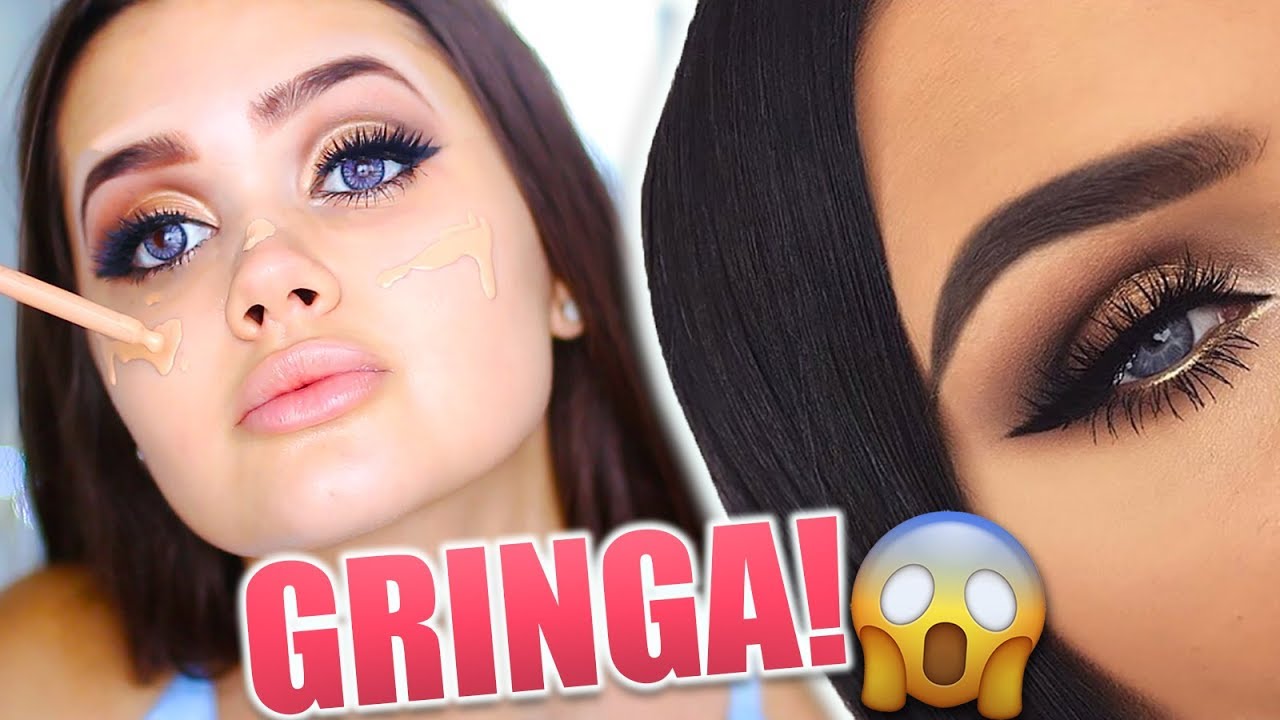 IMITEI a MAKE SENSUALIZANI da GRINGA! Olha só como ficou 😱