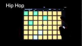 Novation Launchpad - iPad app - DEMO