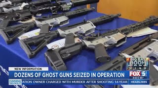 Dozens Of Ghost Guns Seized