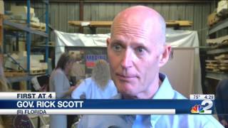 ICYMI - WBBH: Gov. Scott Fighting for Florida's Job Creation and Tourism