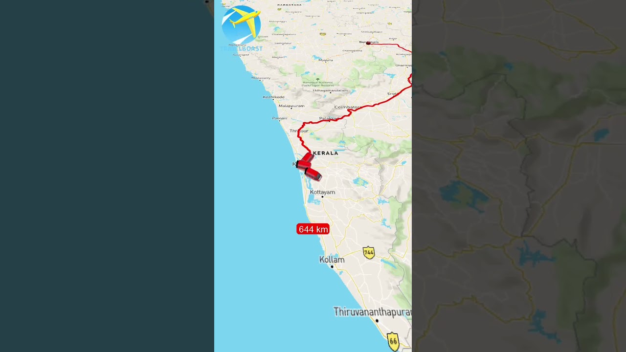 🚂 no:16526 KSR Bengaluru to kanyakumari express train route 