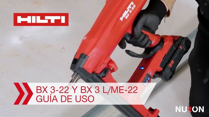 Clavadora para hormigón a batería BX 3-ME-22 (edición M&E) - Herramientas  de fijación directa a batería - Hilti Chile