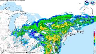 Heavy Rainfall March 04 to 05, 2008 Radar Loop