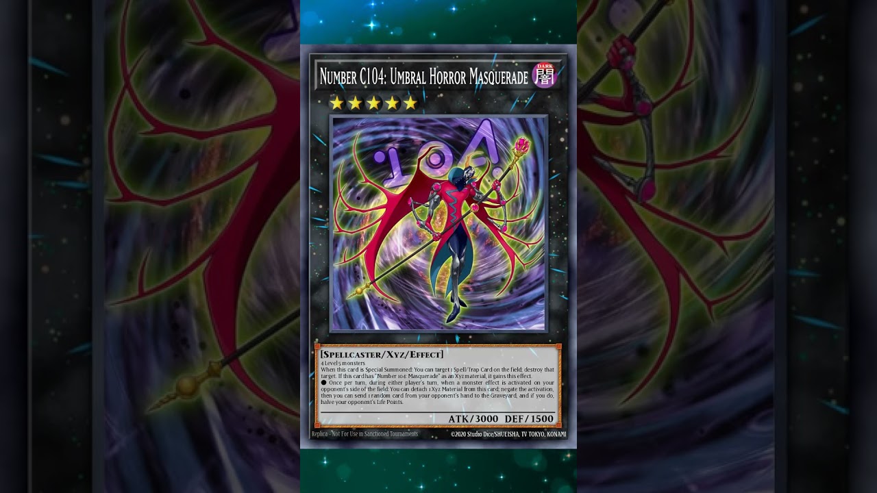 The Masquerade Of Horror #yugioh #yugiohtcg #yugiohcards - YouTube