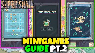 MINIGAMES GUIDE (It takes 5, Devourer, Unlimited Space, Game Promouter) // SUPER SNAIL screenshot 2