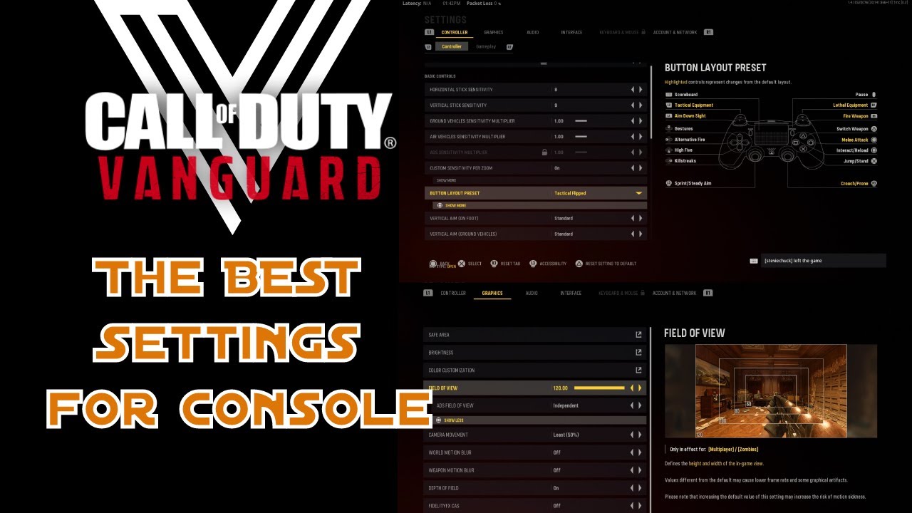 VANGUARD Has GREAT Settings! | Are You Taking Advantage Of Them? (FoV, Mantling, Screen Blur & More)