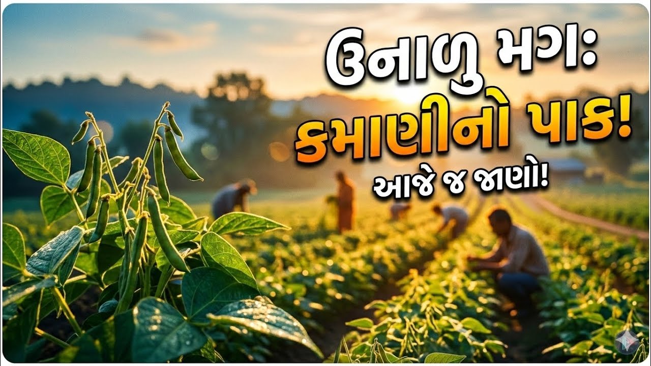 ઉનાળુ મગ નું વાવેતર. ખાતરઃ. નિંદામણ. ફાલ ની દવા ફૂગ ની દવા. #khetikasagar 