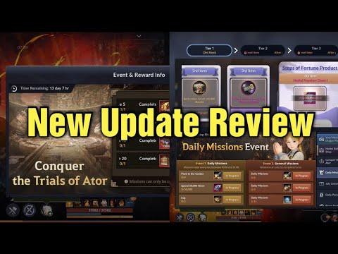 Black Desert Mobile New Update Review