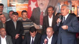 Ak Parti̇ Kaş Beledi̇ye Başkan Adayi Hali̇l Kocaer Avrupa Bi̇rli̇ği̇ Bakani İle Kalkanli Hemşehri̇leri̇nden