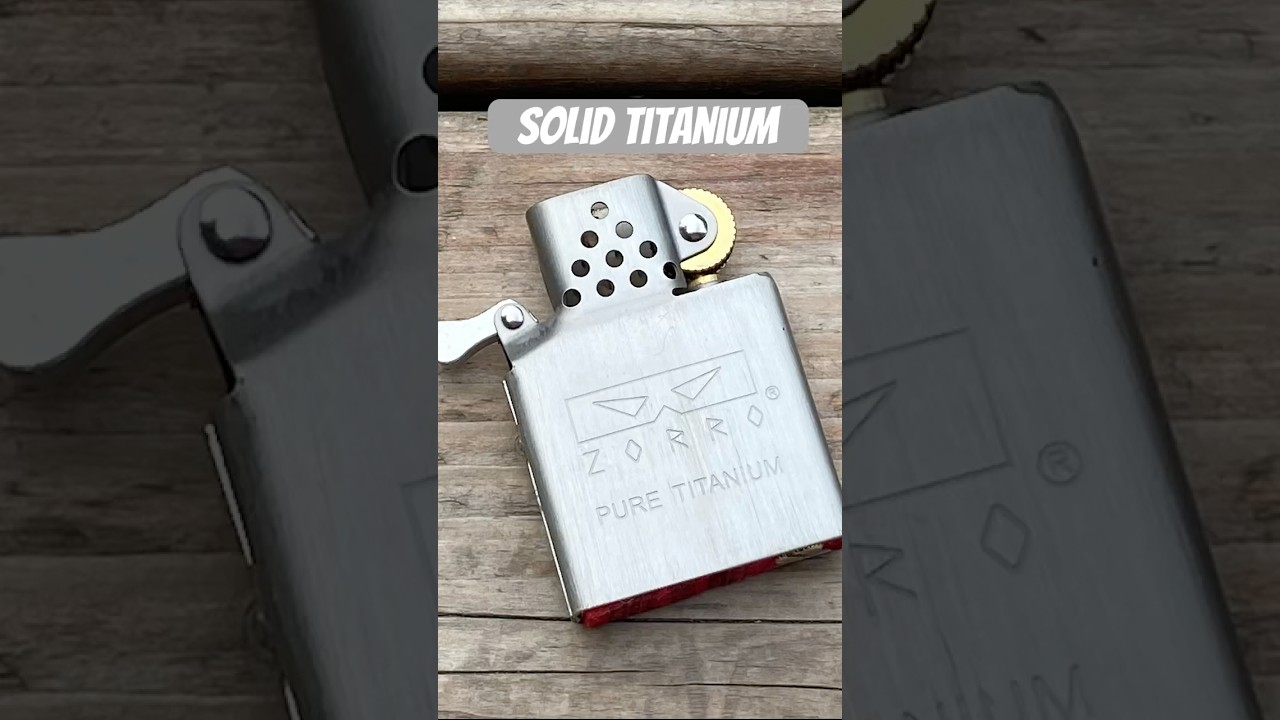 服/ファッション Zippo SOLID TITANIUM 幻のZIPPO・・・?SOLID TITANIUM ご紹介【上尾店】｜2018年09月10日