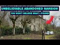 Unbelievable discovery this abandoned mansion is worth millions  they left everything behind