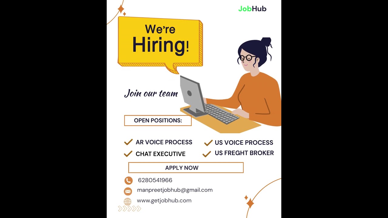 🚀 We’re Hiring! Join Our Dynamic Team! 💼