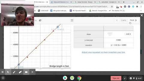 9.2 Line of fit Desmos Intro Video