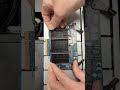 The SSD modules in the HP Z8 Fury G5. Dedicated cooling lane and can support two of the adaptors.