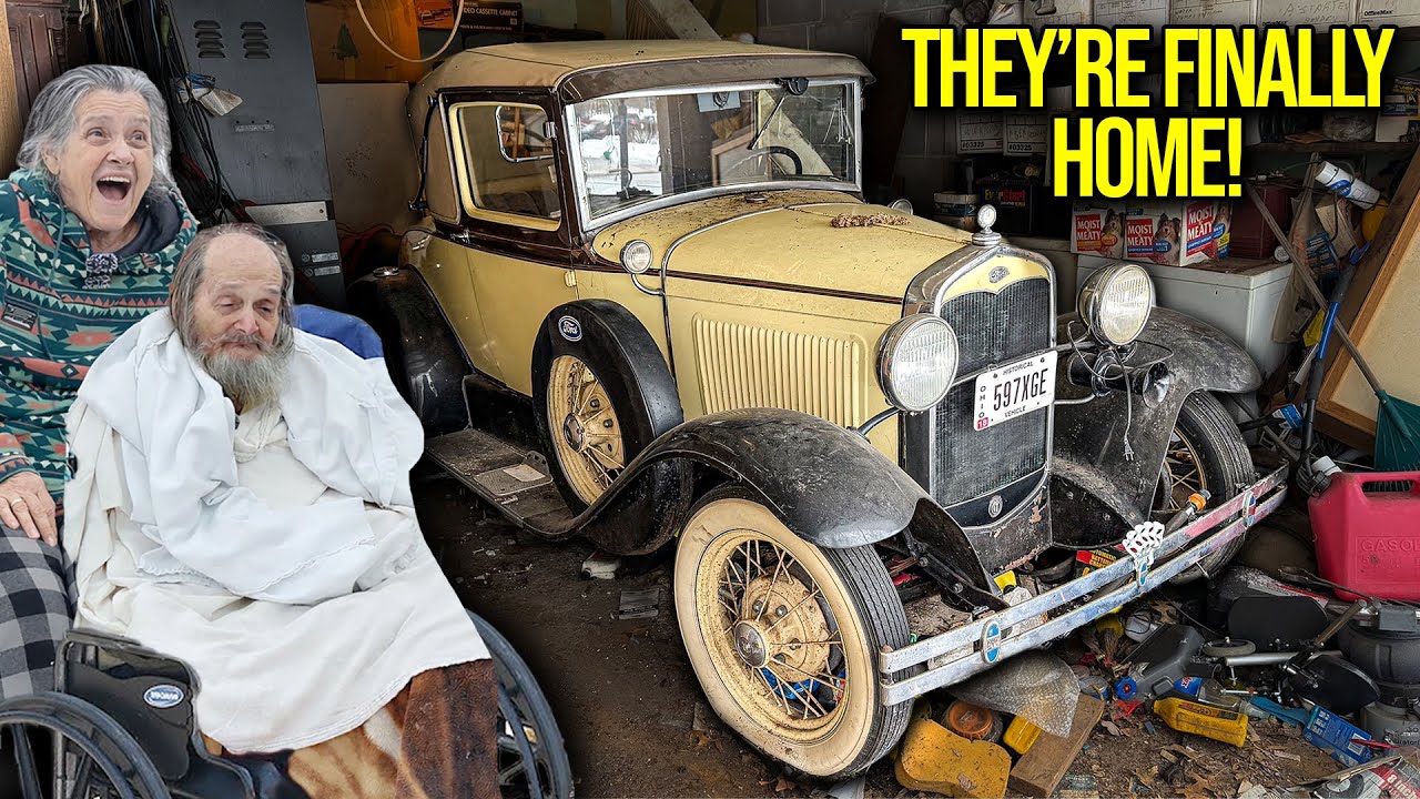 Elderly Couple Sells Their Ford Model A to Save Their Home | Detailing a 95 Year Old Car!