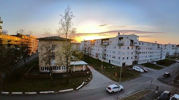 Evening Timelapse Shot on Insta360 oneR 1 inch mod