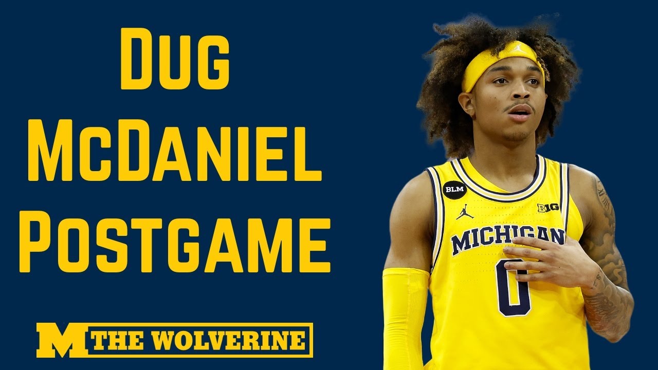 Dug McDaniel Reacts To Michigan Basketball 8472 Win Over Michigan State YouTube