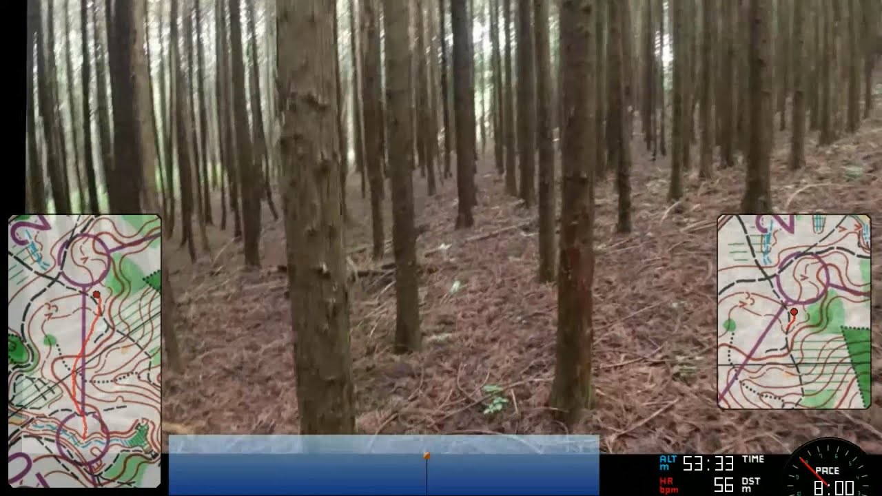 【オリエンテーリング】塩谷クラシック M21A2 2021-06-06 Orienteering Headcam