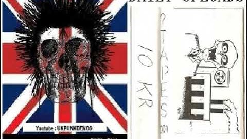 VARIOUS ? TAPES (1989) compilation tape : UK Punk Demos