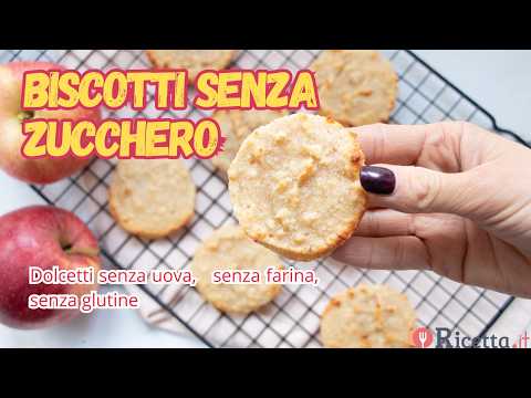 Video Biscotti senza zucchero, senza uova, senza glutine - Ricetta.it