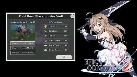 Epic Conquest 2 - Blackthunder Wolf