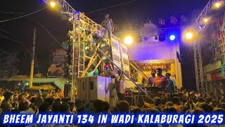 Bhim Jayanti 134 in Wadi Junction Kalaburagi || Don No 1 🎤 Dj SN Pune