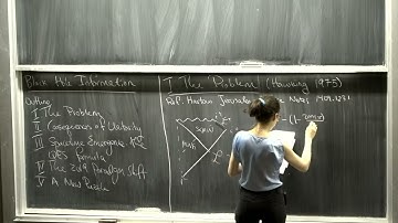 Netta Engelhardt Lecture 1 on Black Hole Information Behind and Beyond the Horizon