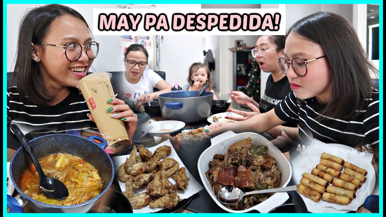 MAY PA DESPEDIDA! AT MAY NA BUDOL NG KAIBIGAN! ❤️ | rhazevlogs